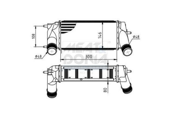 Turbo Radyatörü  KALE 020CAC130