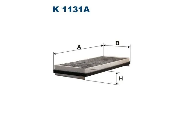 Polen Filtresi  Renault Espace IV (JK0)(01.2002->)  FILTRON K 1131A