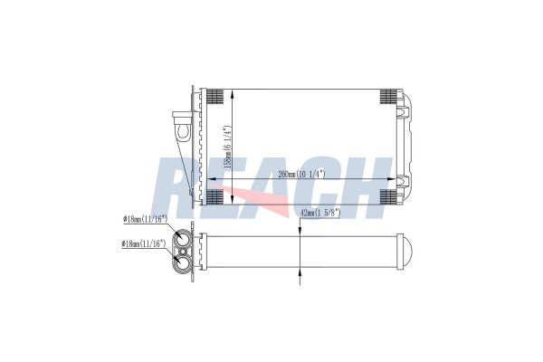 Kalorifer Radyatörü  MAHER 47175
