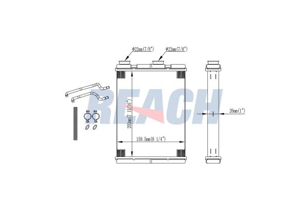 Kalorifer Radyatörü  MGA 81274