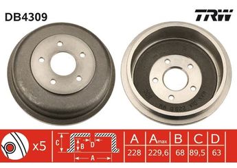Kampana Arka Sağ veya Sol WALBURG WDR1062  1334973 1334975 1361302 1361304 1M5W1113AA 3049844 3049884 4145506 4154689 4186874 4367102 4367103 4455981 4467600 4886779 4937319 4937320 4937322 5135045 77365354 77367959 8S431113AC 98AB1113BE 98AB1113BG 98AB1126BE AT161126AA YS4Z1113BA 5091629 AT16-1126-AA