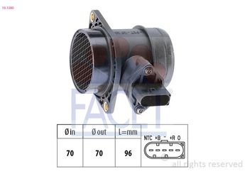 Hava Debimetresi  FACET 10.1380  6A906461A 06A 906 461 A 6A906461AX 06A 906 461 AX 138955 2508955