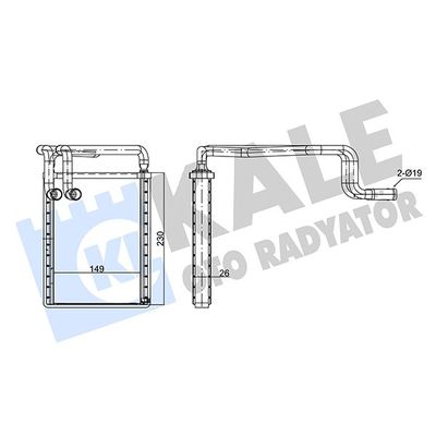 Kalorifer Radyatörü  MANDO DC971383K000