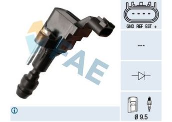 Ateşleme Bobini  OPEL ORJINAL 12638824  12638824 12578224 1208089 12589623 12606179 12629646 4802236 4805094 134059