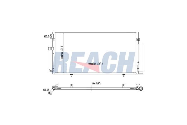 Klima Radyatörü  MGA 82365