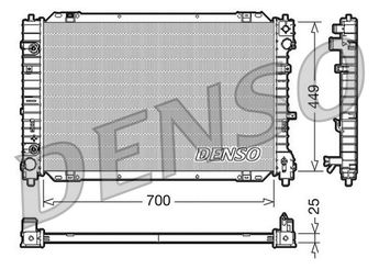 Su Radyatörü  DENSO DRM10089  DRM10089 AJ0315200 AJ3415200 ZZC215200