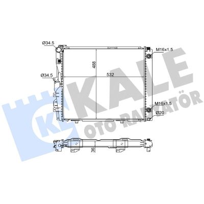 Su Radyatörü  KALE 363805