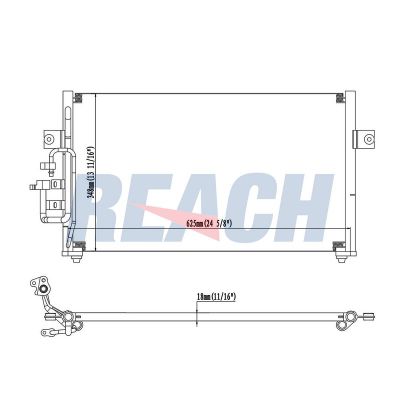 Klima Radyatörü  MAHER 10889