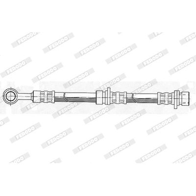 Fren Hortumu Ön Sağ veya Sol Land Rover Freelander 1 (LN)(01.1998->)  FERODO FHY2469