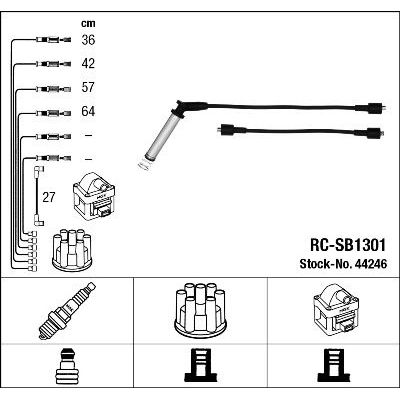 Buji Kablosu  NGK 44246