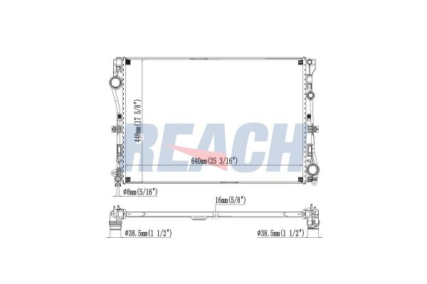 Su Radyatörü  Mercedes C -Serisi Estate (BM 205)(09.2014->)  HYUNDAI ORJINAL 25310Q0000