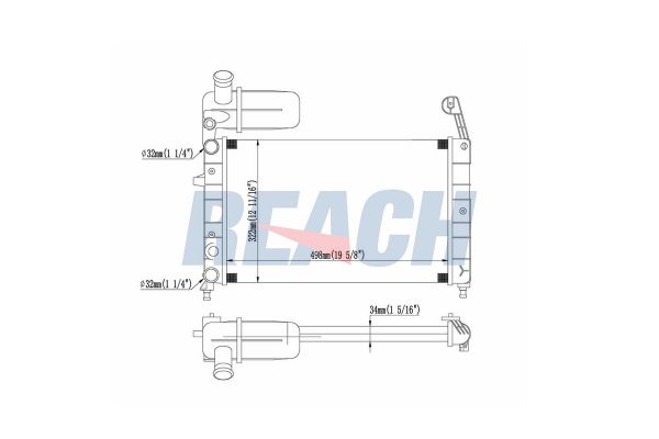 Su Radyatörü  ORİS 1866-4811
