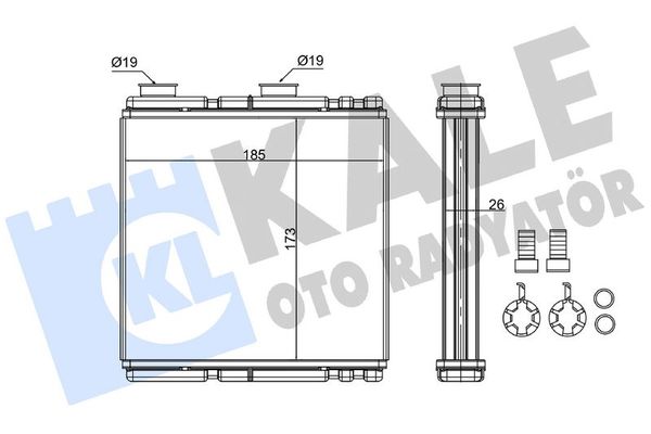Kalorifer Radyatörü  KALE 354915