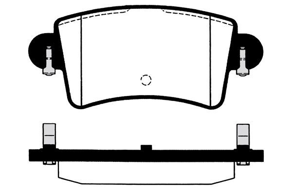 Fren Disk Balata Arka Nissan Interstar (X70)(09.2002->)  RENAULT ORJINAL 8671095209