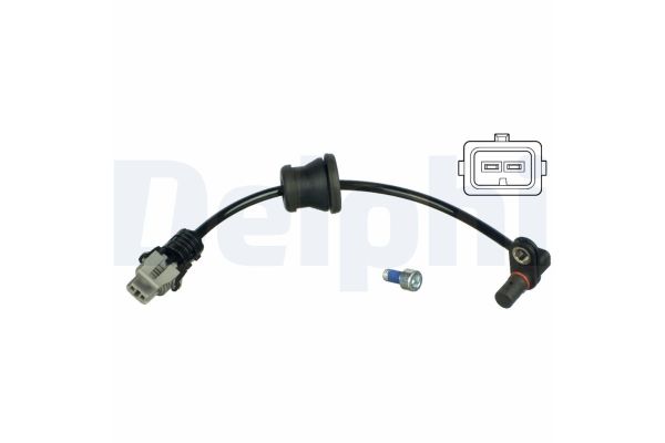 Abs Sensörü Arka Sağ veya Sol Chevrolet Captiva (2006->)  DELPHI SS20318