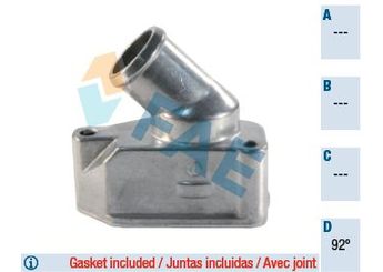 Termostat 92 °C  MAHER 20245  1338478 90411948 92063300 1338068