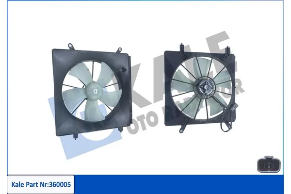 Radyatör Fan ve Motoru  Honda Stream (RN1/3)(01.2001->)  KALE 360005