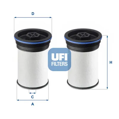Yakıt Filtresi  UFI 26.042.02