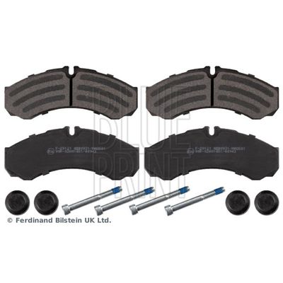 Fren Disk Balata Ön veya Arka Iveco Daily Kamyonet / Devirmeli Kasalı (1999->)  BLUE PRINT ADN142153