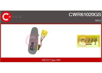 Cam Açma Düğmesi Ön Sağ IVECO ORJINAL 5801449049  5801449049