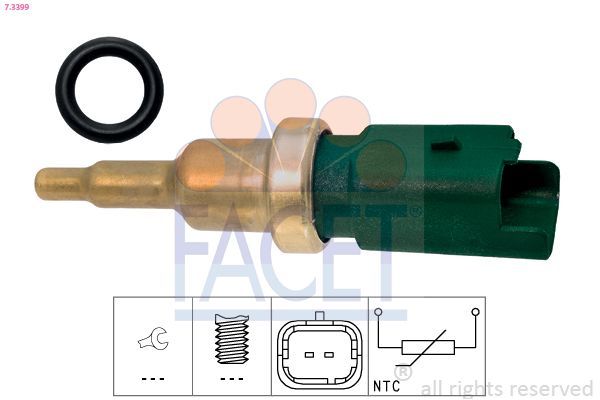 Hararet Müşürü  Citroen Jumpy Combi (06.2016->)  FACET 7.3399