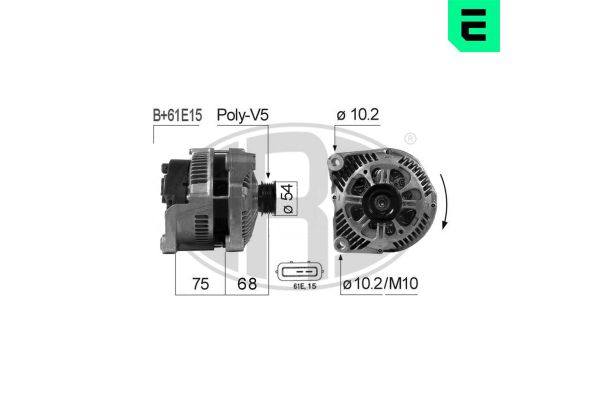 Alternatör  BMW X5 Serisi (E53)(2000->)  ERA 210669A