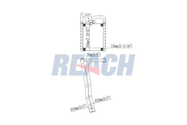 Kalorifer Radyatörü  VEKA 41-2122B