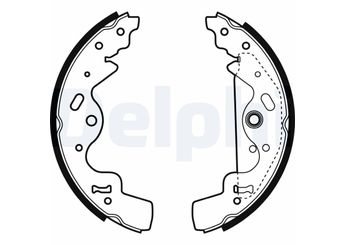 Fren Pabuçlu Balata Arka DELPHI LS1941  SFS000030