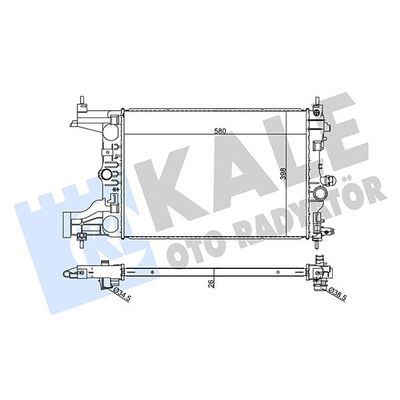 Su Radyatörü  KALE 354985