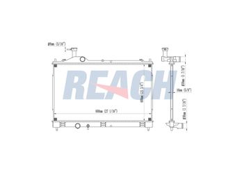 Su Radyatörü  VEKA 16-3237  1350A601 1350A602 1350A825 1350A940