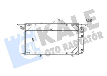 Su Radyatörü  BEHR CR 403 000S  811121253E 811121251E 811121253A 811121253B 893121253A
