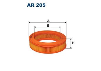 Hava Filtresi  FILTRON AR 205  711F9601AB 1504387 1504 387 5008717 5008 717 711 F 9601 AB A770X9601CBA A 770 X 9601 CBA A770X9601CDA A 770 X 9601 CDA 7988069