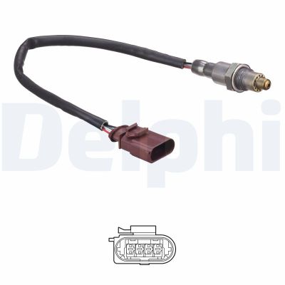 Oksijen (Lambda) Sensörü  Seat Toledo (KG3)(07.2012->)  DELPHI ES21139-12B1