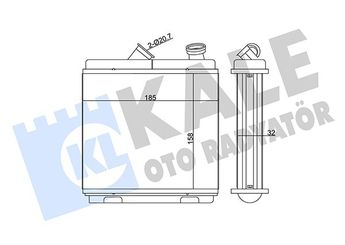Kalorifer Radyatörü  KALE 346660  1618004 1618 004 52463008