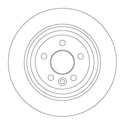 Fren Disk Ayna Arka Sağ ve Sol Land Rover Freelander 2 (LN)(01.2007->)  TRW DF6913