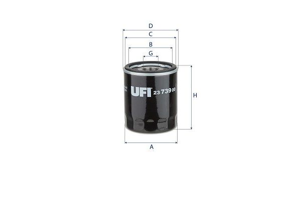 Yağ Filtresi  Ford Transit (TTS) Minibüs (2019->)  UFI 23.739.00