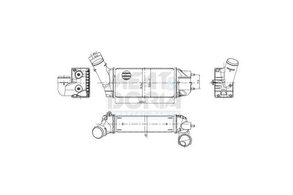 Turbo Radyatörü  VEKA 42-3313