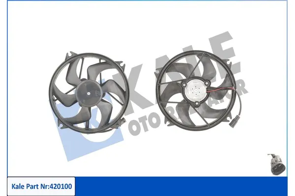 Radyatör Fan ve Motoru  PSA ORJINAL 1253C0