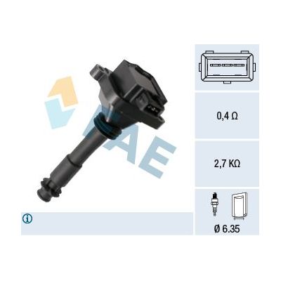 Ateşleme Bobini  ÜNÜVAR 155001