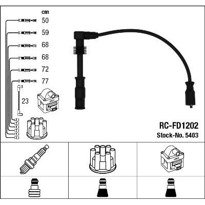 Buji Kablosu  NGK 5403