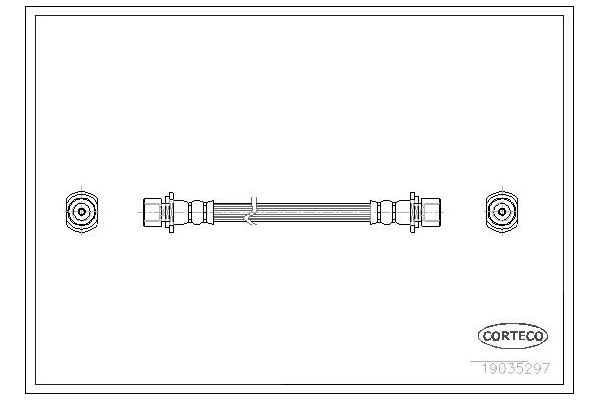 Fren Hortumu Arka Sağ ASPART 3HOS1468