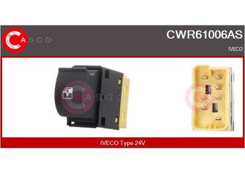 Cam Açma Düğmesi Ön Sağ IVECO ORJINAL 504266994  504266994