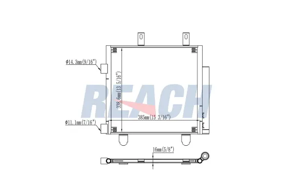 Klima Radyatörü  Peugeot 108 TOP (03.2014->)  BOSCH 1 986 AD2 367