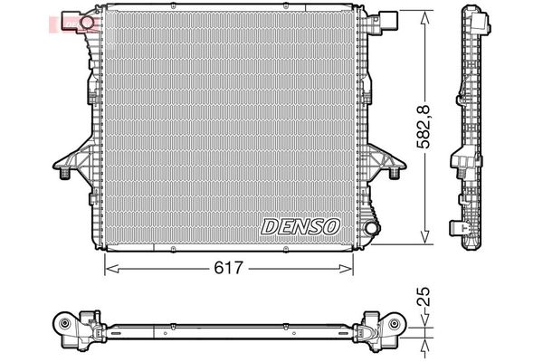 Su Radyatörü  DENSO DRM32052
