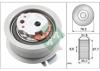 Triger Gergi Rulmanı  INA 531 0628 30  3G109243 03G109243 03G 109 243 68000816AA 6 8000 816AA MN980101
