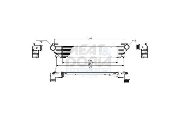 Turbo Radyatörü  GUA 40902