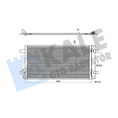 Klima Radyatörü  Skoda Fabia (PJ3)(06.2021->)  KALE 382570