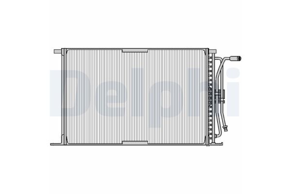 Klima Radyatörü  Ford Fiesta Courier (DX)(2000->)  DELPHI TSP0225026