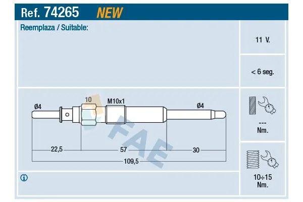 Isıtma Bujisi  SVAC SV118