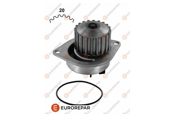 Devirdaim Su Pompası  Nissan Micra (K11)(02.1998->)  EUROREPAR 1623096180